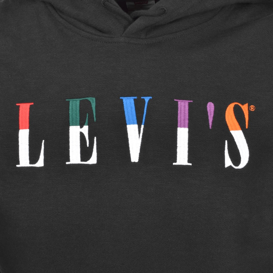 Alternative Image for ProductLevis Relaxed Logo Hoodie Black3